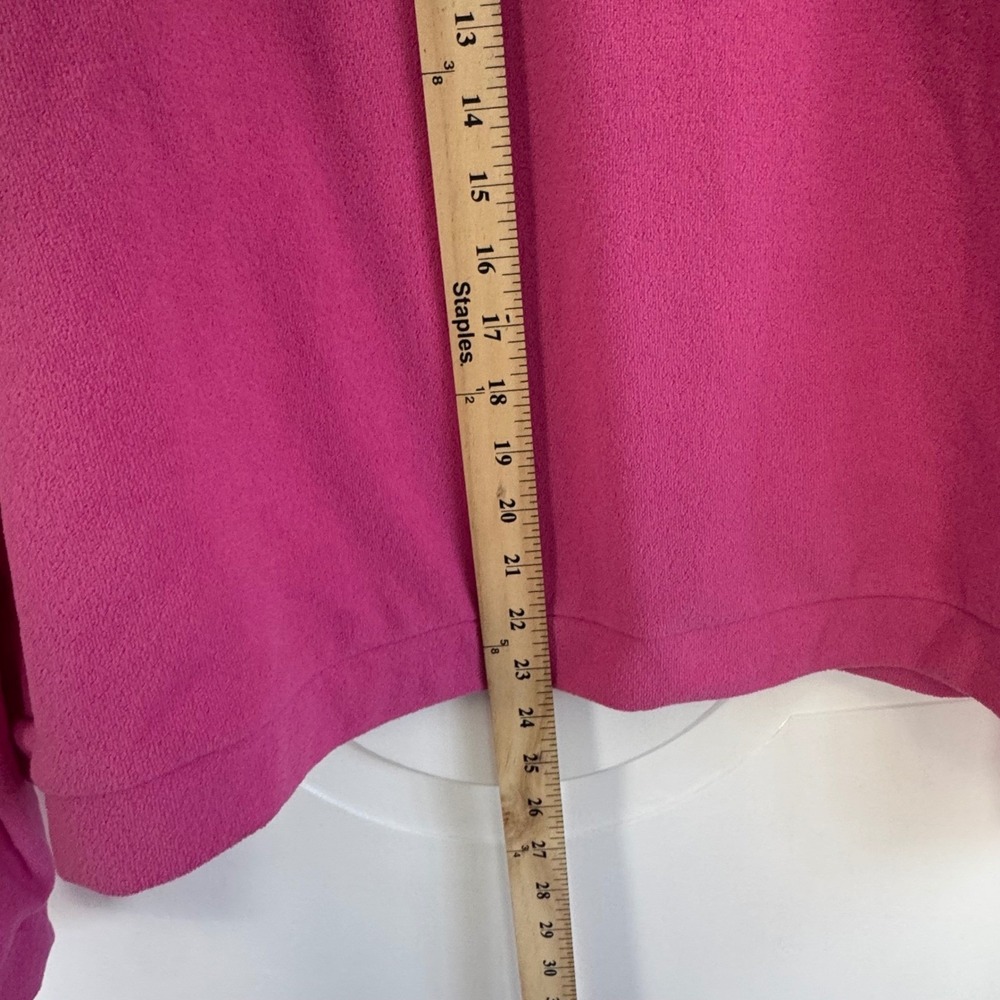 Dudley Stephens Pink Fleece Puff Sleeve Sweatshirt XXL - Picture 15 of 16